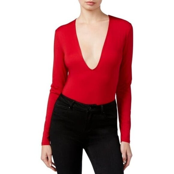 NWT Guess Devri Deep D Bodysuit - Picture 1 of 5